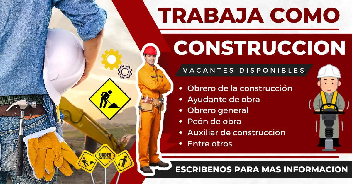 👷‍♂️ Albañiles Sueldos, requisitos y cómo conseguir trabajo desde Latinoamérica