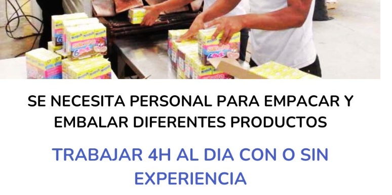 🧃 Empaque de diferentes productos desde casa:Puedes comenzar hoy mismo